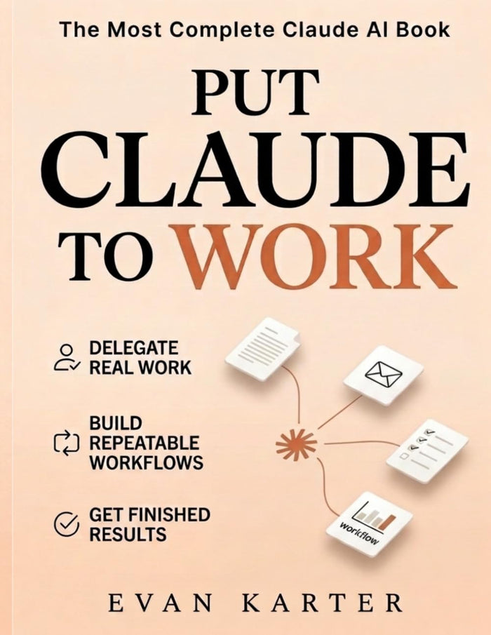 The Most Complete Claude AI Book by Evan Karter book cover
