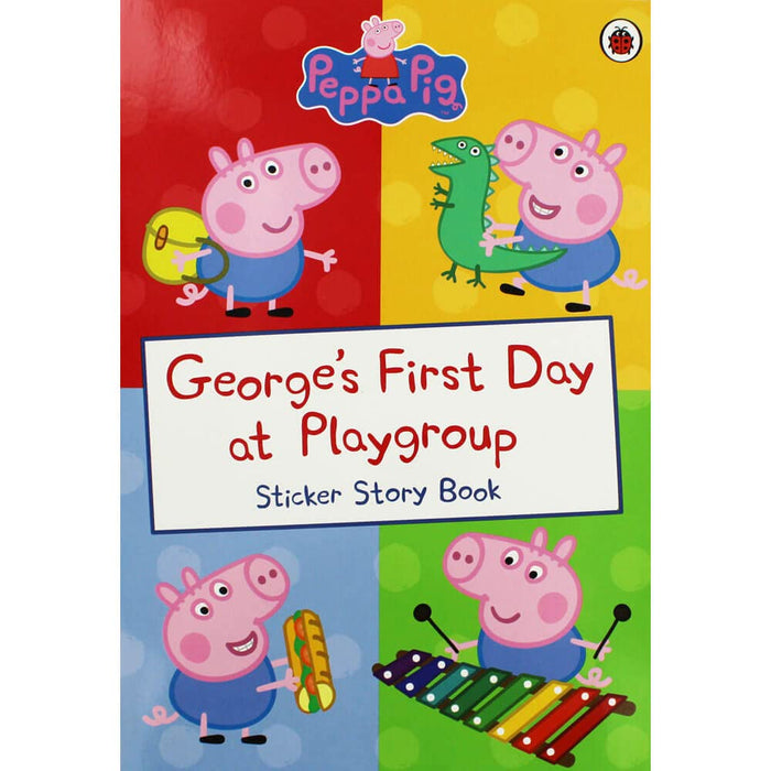 Georges First Day at Playgroup (Sticker Story Book) - Paperback cover