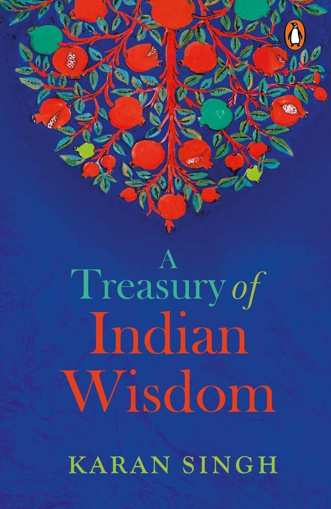 Treasury Of Indian Wisdom by Karan Singh - Paperback cover