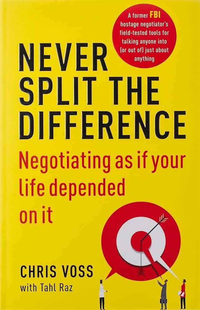Never Split the Difference by chris voss(Tahl Raz)_Paperback