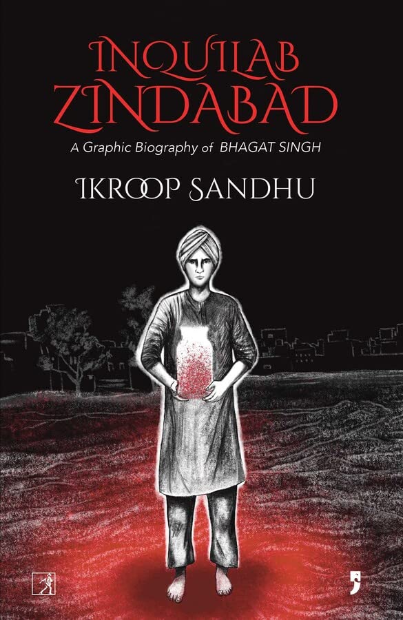 Simon Schuster INQUILAB ZINDABAD by Ikroop Sandhu - Book cover