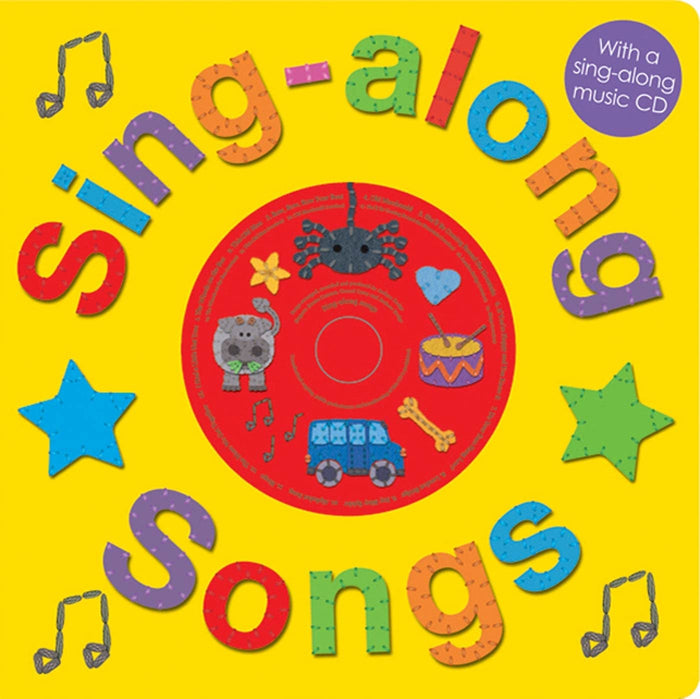 Sing-along Songs with CD (Sing-along): With A Sing-Along Music CD by Roger Priddy - Hardcover cover