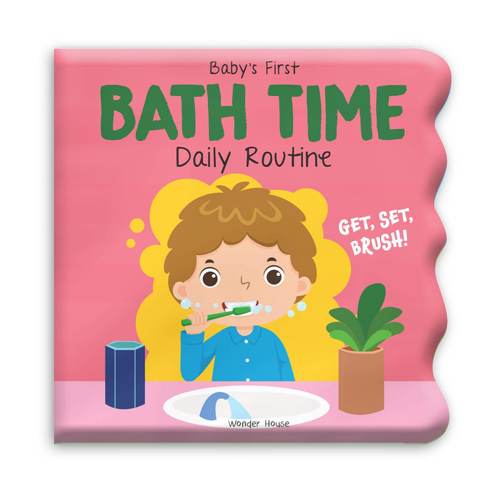 Baby's First Bath Time: Daily Routine by Wonder House Books - Bath Book cover