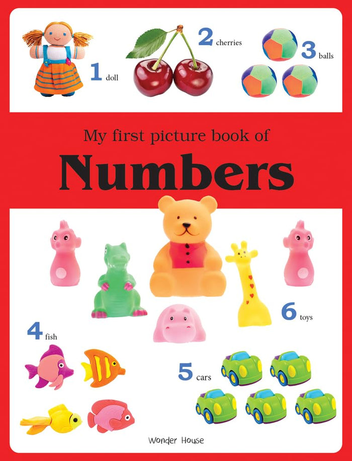 My First Book of Numbers by Wonder House Books - Hardcover cover