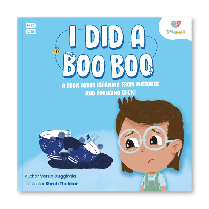 I DID A BOO BOO: A Book about Learning from Mistakes and Bouncing Back! (EMoMee, EMO3) by Varun Duggirala - Hardcover cover