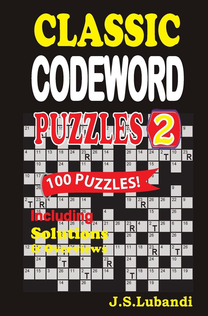 Classic Codeword Puzzles 2 by J S Lubandi - Paperback cover