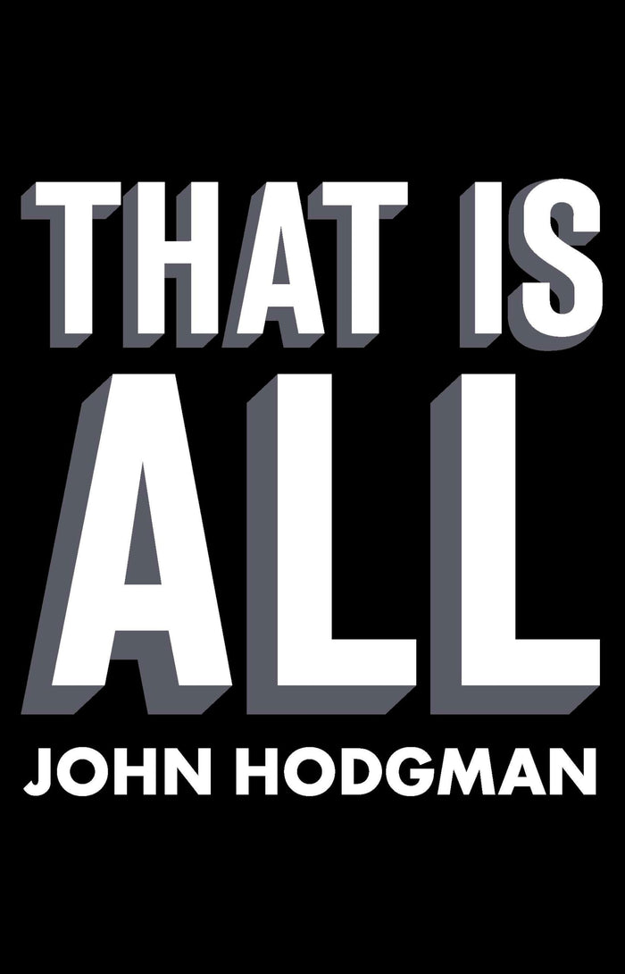 That Is All by John Hodgman - Paperback cover