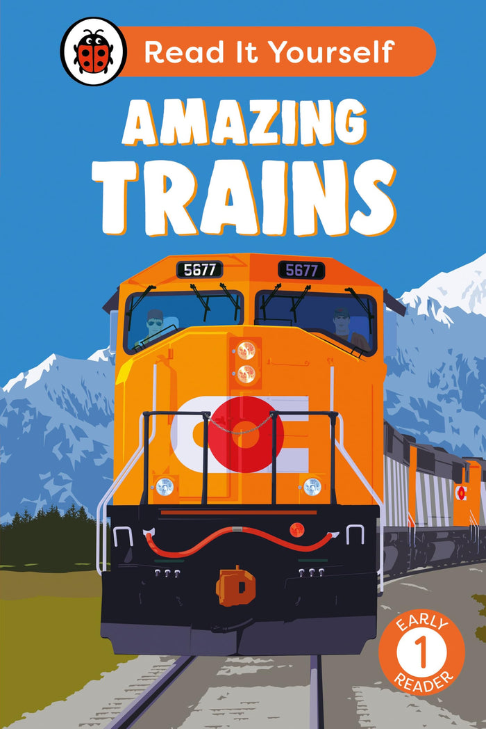 Amazing Trains (Ladybird Read It Yourself, Level 1 Early Reader) by Ladybird Books - Hardcover cover