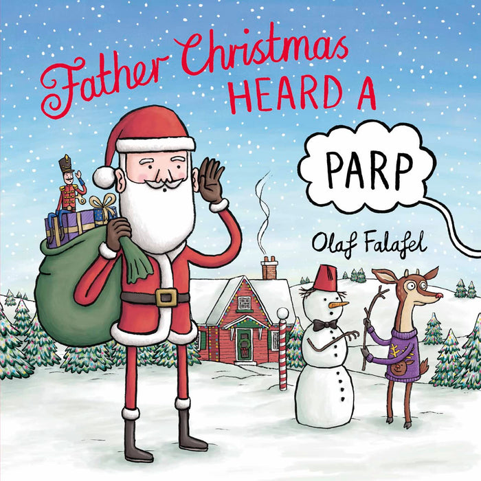 Father Christmas Heard A Parp by Olaf Falafel - Paperback cover