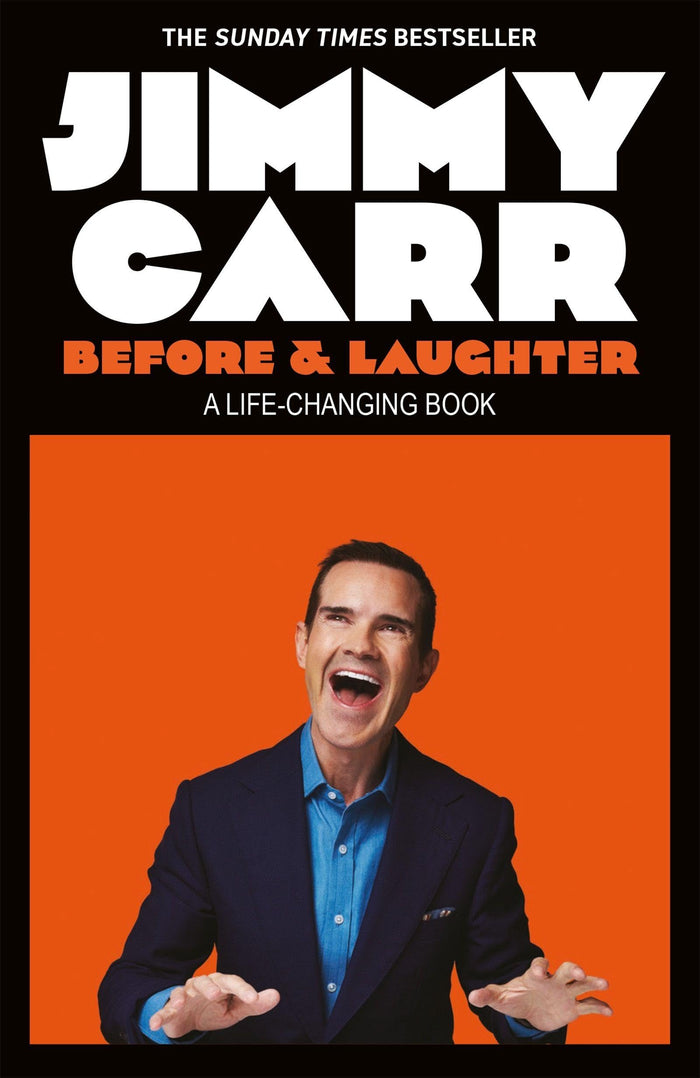 Before & Laughter by Jimmy Carr - Paperback cover
