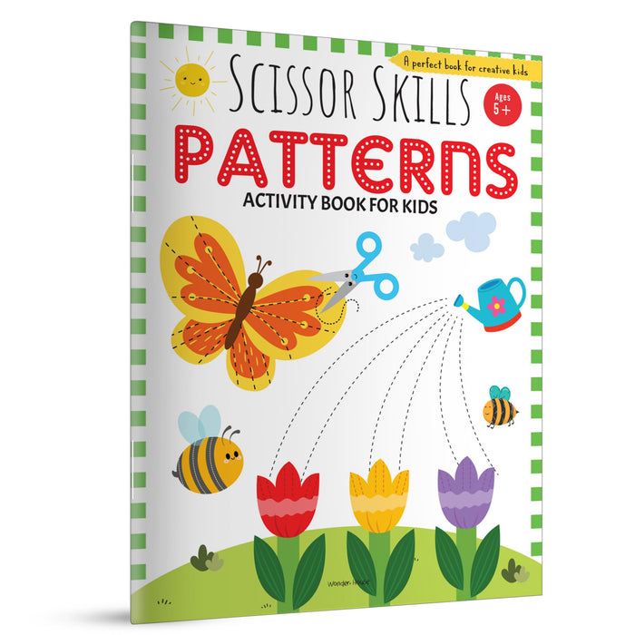 Scissor Skills Patterns by Wonder House Books - Paperback cover