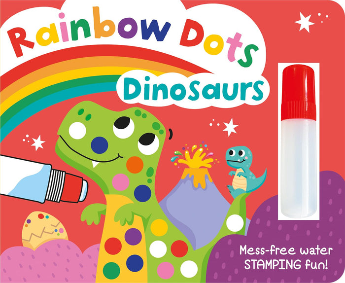 Two Windmills Limited Rainbow Dots Dinosaurs. by Jennifer Bartlett - Hardcover cover
