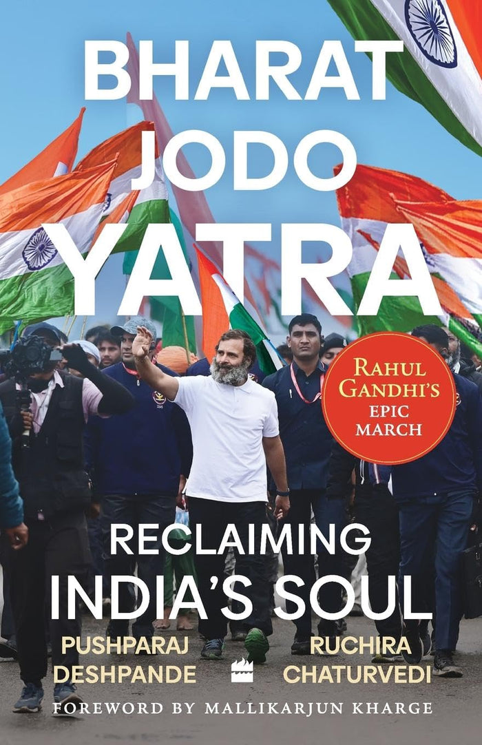 Bharat Jodo Yatra by Ruchira Chaturvedi - Paperback cover