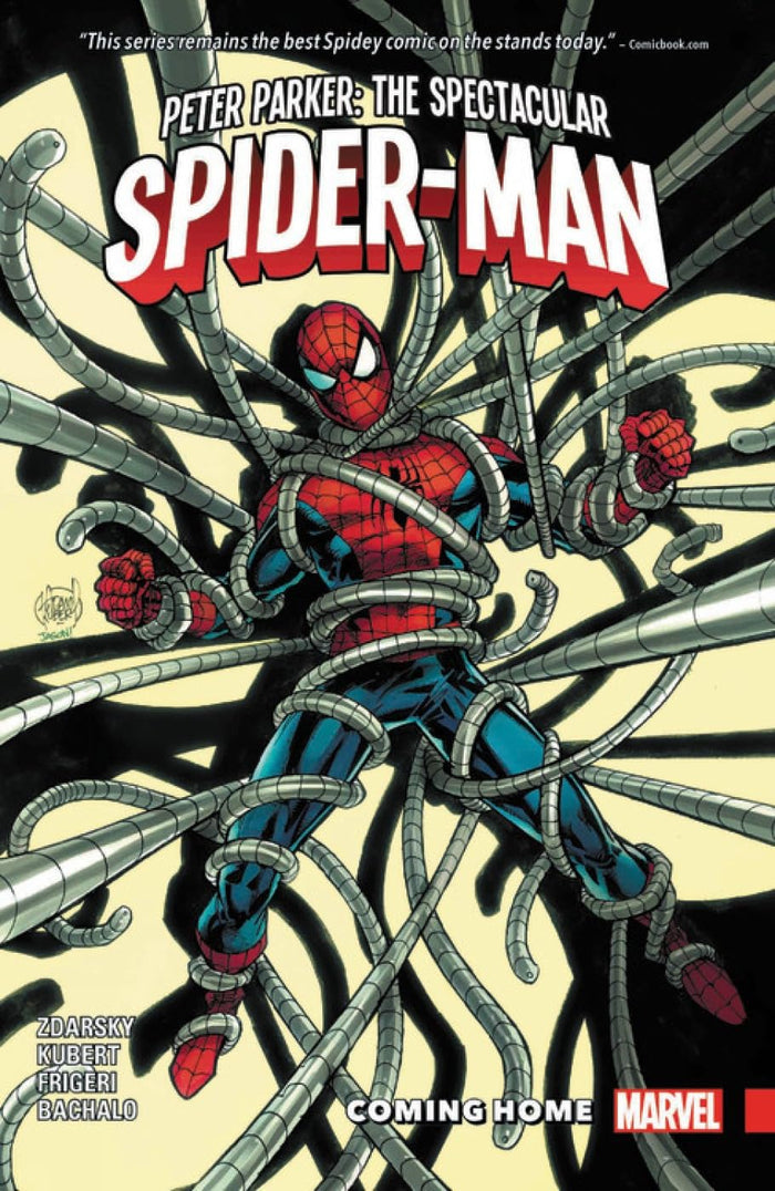Peter Parker the Spectacular Spider-man 4: Coming Home by Chip Zdarsky - Paperback cover