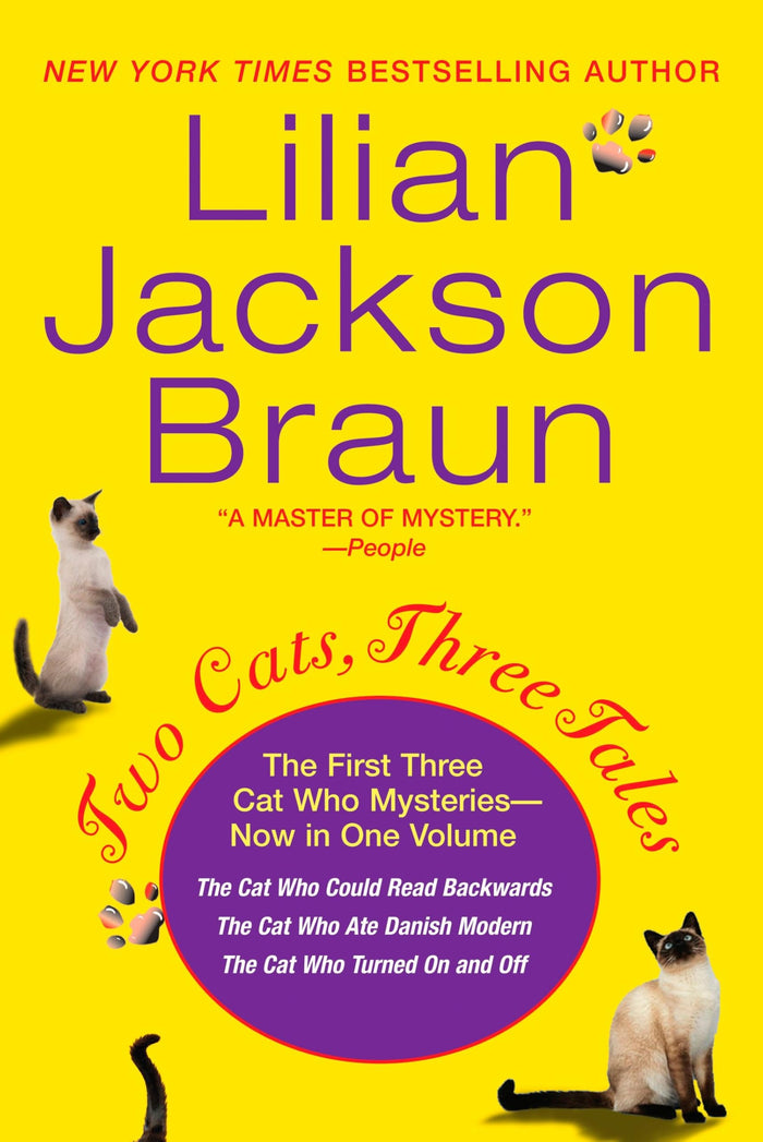Two Cats, Three Tales (Cat Who...) by Lilian Jackson Braun - Paperback cover
