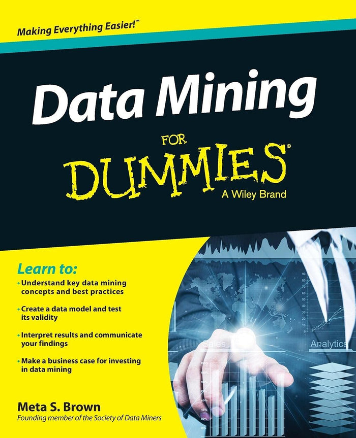 Data Mining For Dummies by Meta S. Brown - Paperback cover