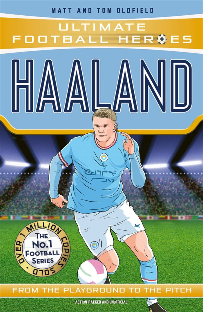 Haaland (Ultimate Football Heroes - The No.1 football series) by Ultimate Football Heroes - Paperback cover