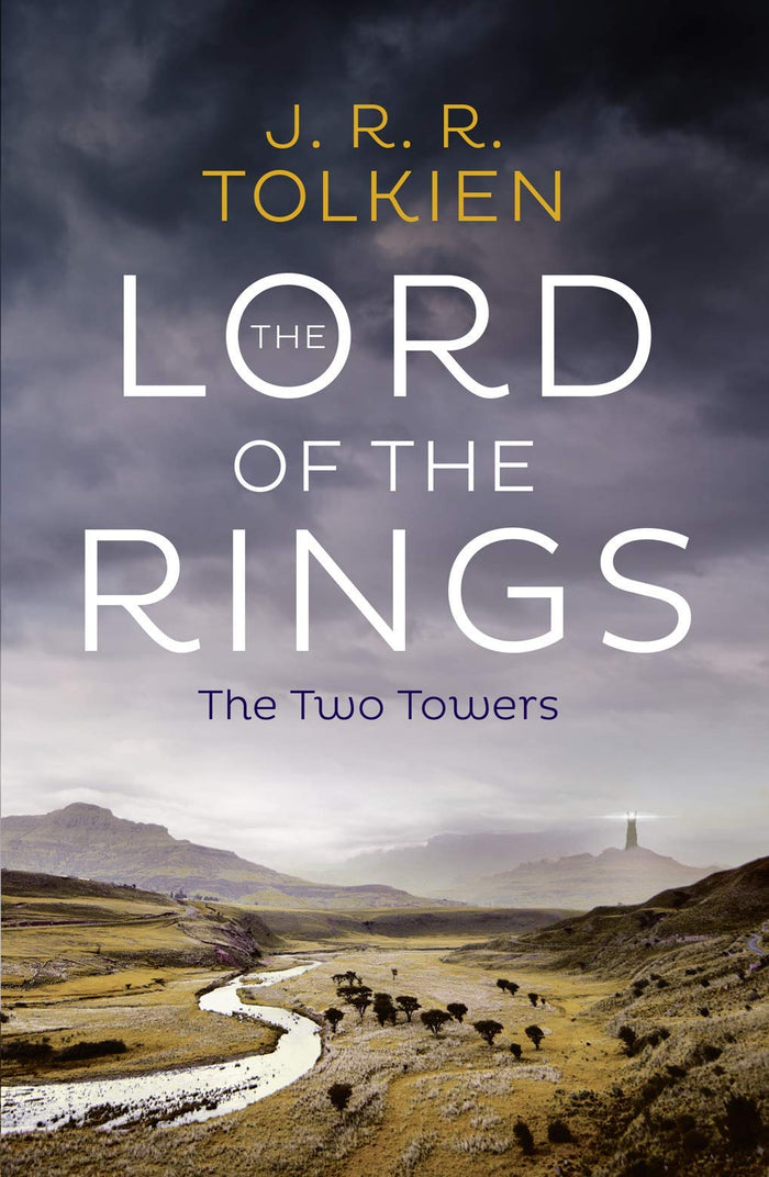 The Two Towers: The Classic Bestselling Fantasy Novel by J. R. R. Tolkien - Paperback cover