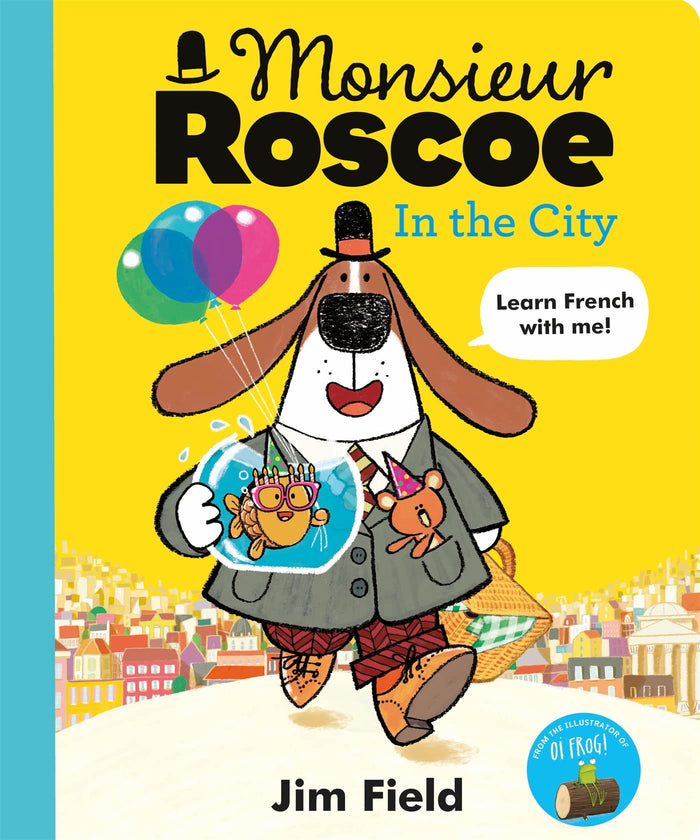 Hodder Childrens Books Monsieur Roscoe in the City. by Jim Field - Paperback cover