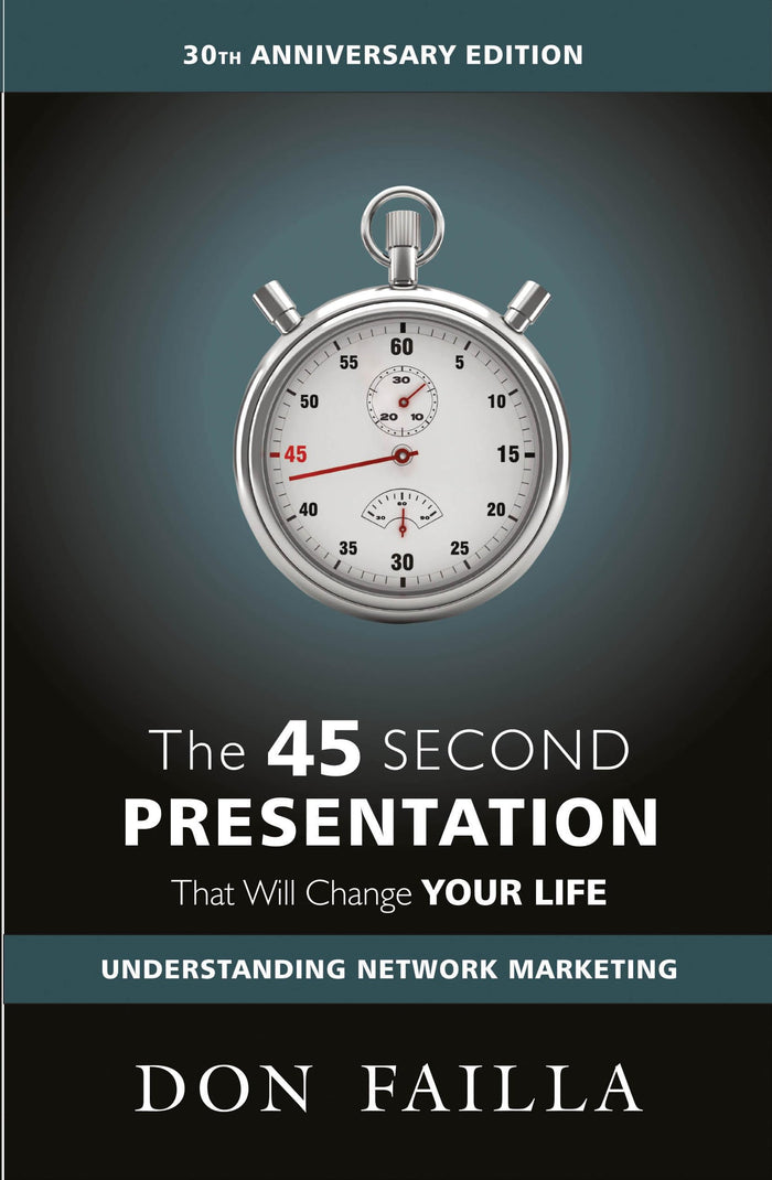 The 45 Second Presentation by Don Failla - Paperback cover