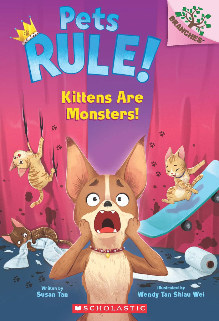 Pets Rule! #3: Kittens Are Monsters! by Susan Tan - Paperback cover