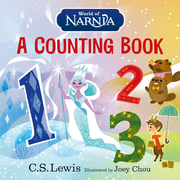 HARPERCOLLINSCHILDRENSBOOKS World of Narnia A Counting Book. by Illustrated by Joey Chou C. S. Lewis - Board Book cover