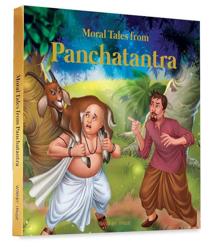 Moral Tales From Panchtantra: Timeless Stories For Children From Ancient India (Classic Tales From India) by Wonder House Books - Hardcover cover