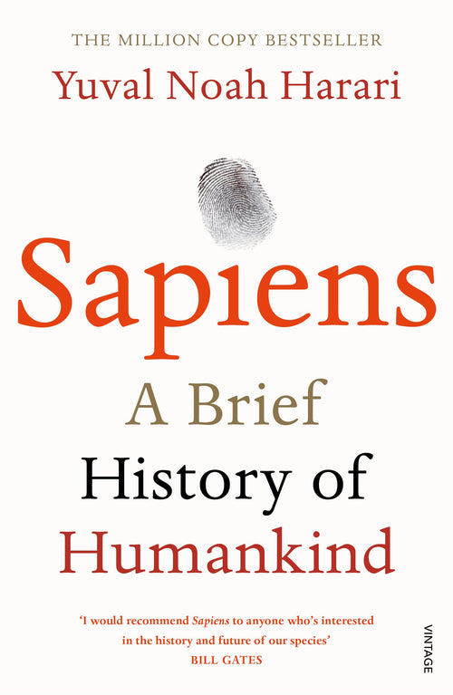 Sapiens: A Brief History of Humankind by Harari Yuval Noah - Paperback cover