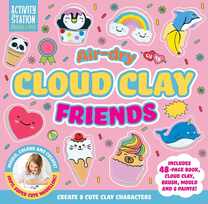 Air-Dry Cloud Clay Friends (Activity Station Gift Boxes) by No Author - Paperback cover