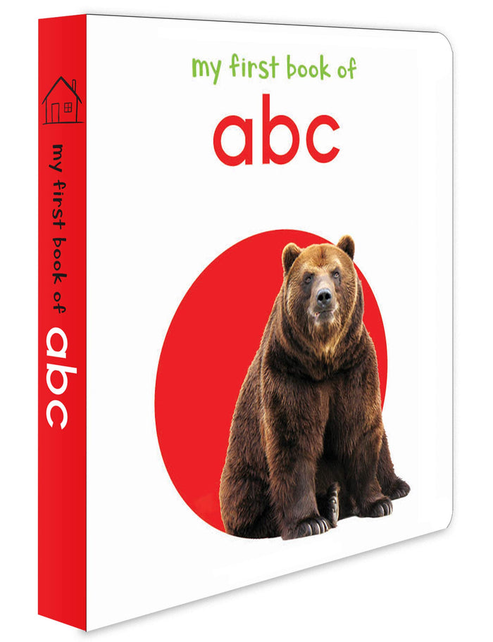 My First Book of ABC: First Board Book by Wonder House Books - Board Book cover