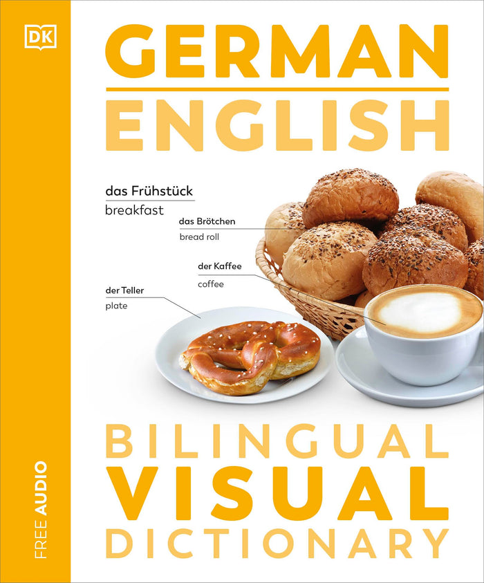 German English Bilingual Visual Dictionary by D.K. Publishing - Paperback cover