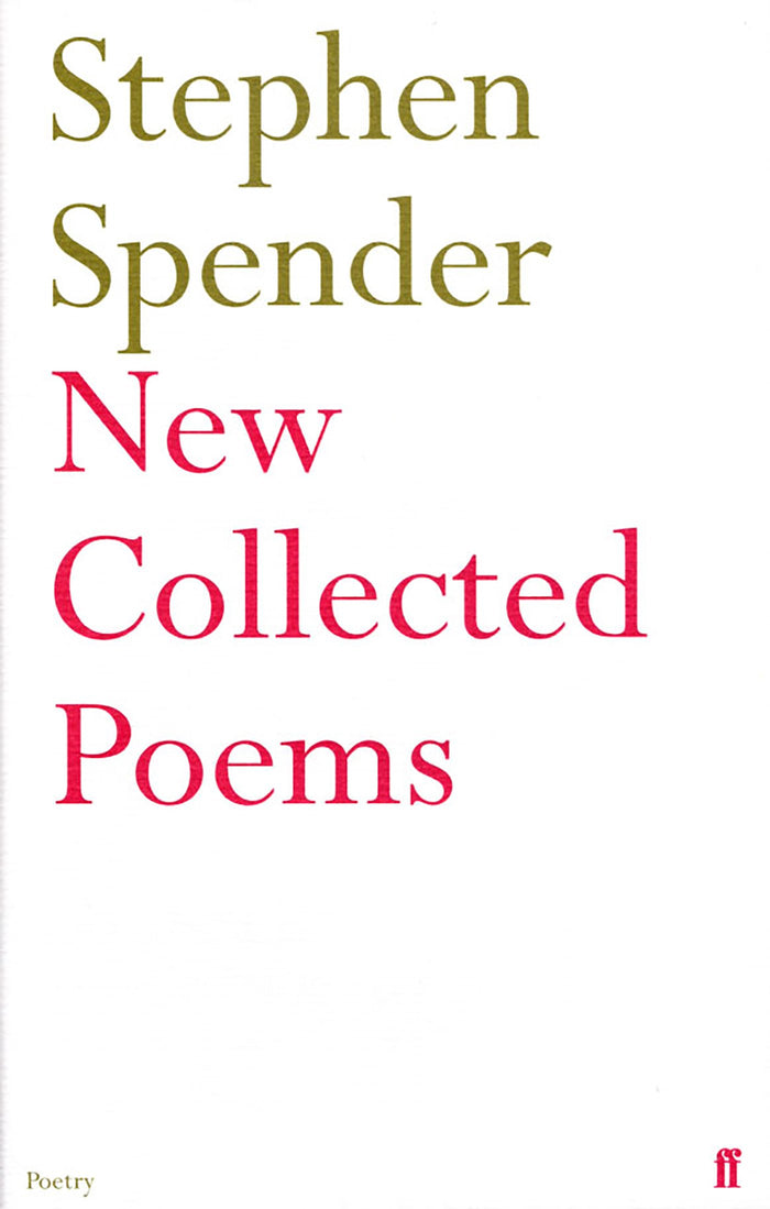 New Collected Poems of Stephen Spender by Stephen Spender - Hardcover cover