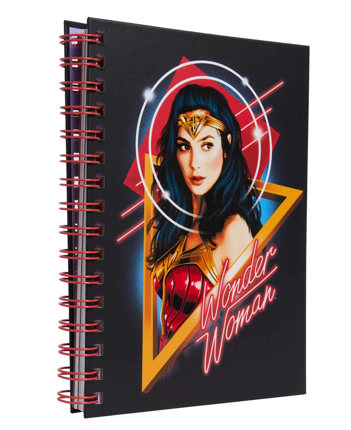 DC Comics: Wonder Woman 1984 Spiral Notebook by Insight Editions - Hardcover cover