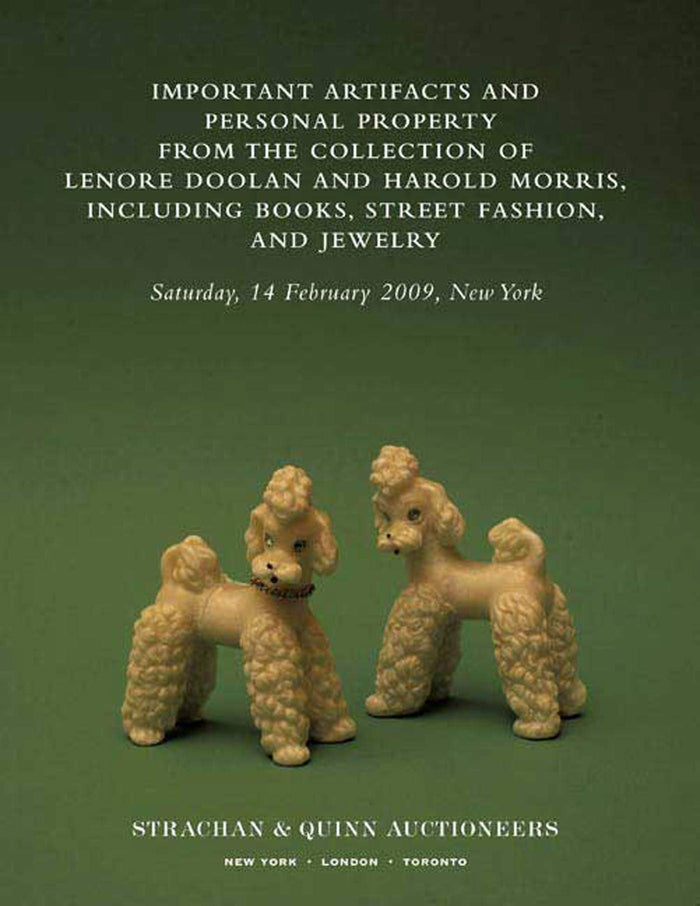 Important Artifacts and Personal Property from the Collection of Lenore Doolan and Harold Morris, Including Books, Street Fashion, and Jewelry by Leanne Shapton - Paperback cover