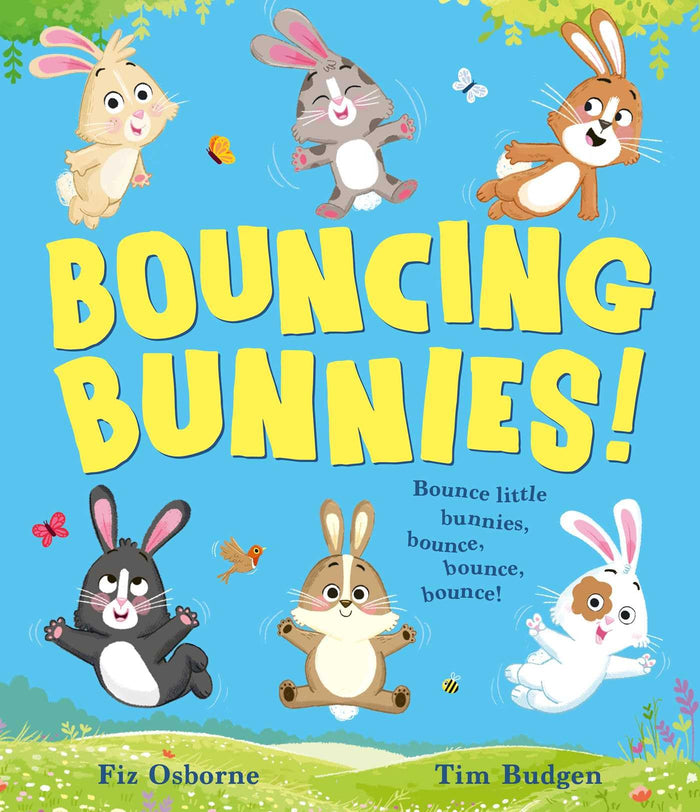 Simon Schuster Bouncing Bunnies by Fiz Osborne - Paperback cover