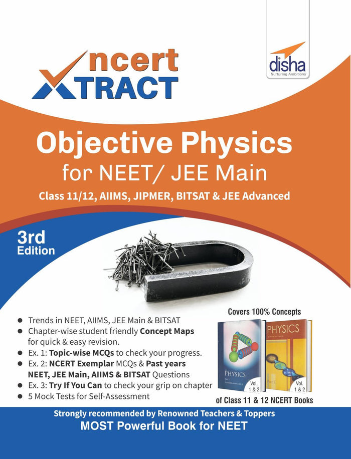 NCERT Xtract – Objective Physics for NEET/ JEE Main by Disha Experts - Paperback cover