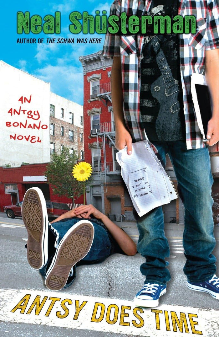 Antsy Does Time (Antsy Bonano) by Neal Shusterman - Paperback cover