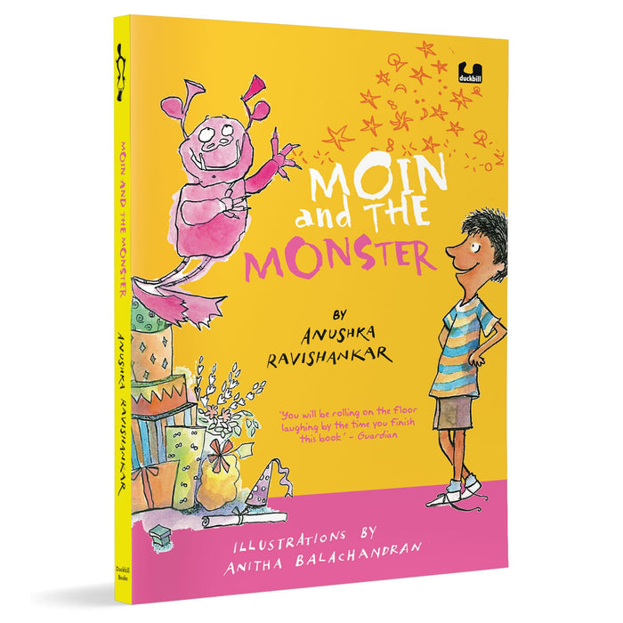 Moin and the monster by Anushka Ravishankar - Paperback cover