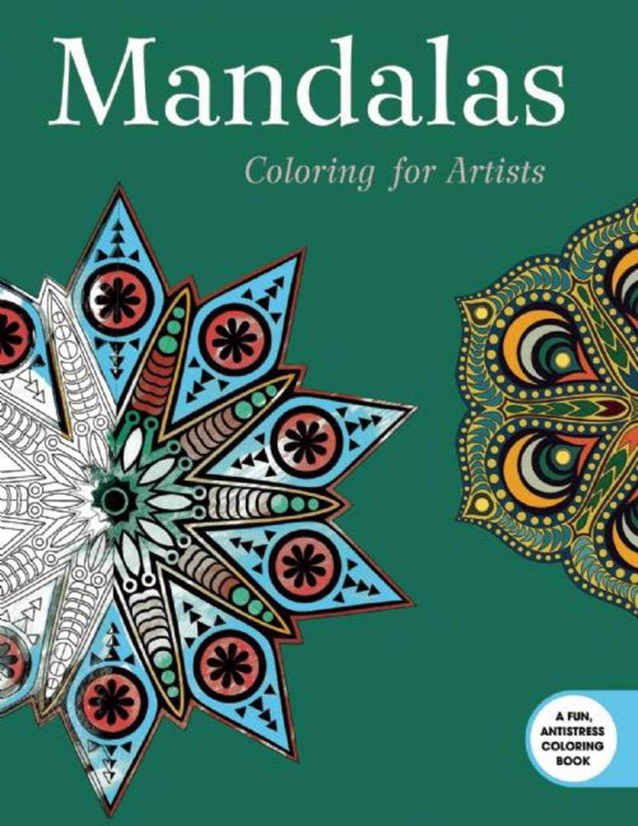 Mandalas: Coloring for Artists (Creative Stress Relieving Adult Coloring Book Series) by Skyhorse Publishing - Paperback cover