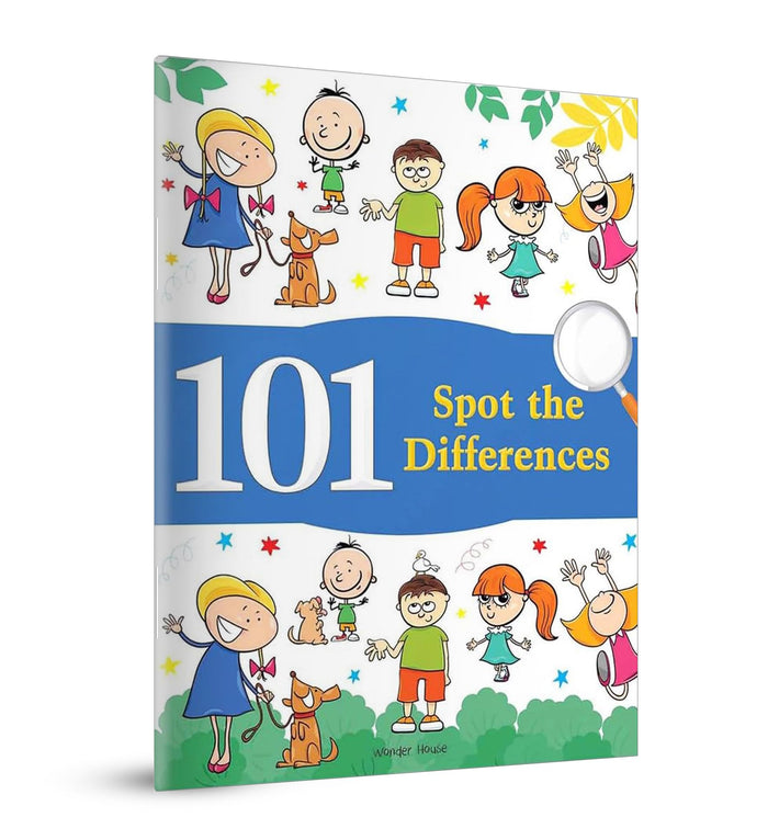 101 Spot the Differences : Fun Activity Books For Children (101 Fun Activities) by Wonder House Books - Paperback cover