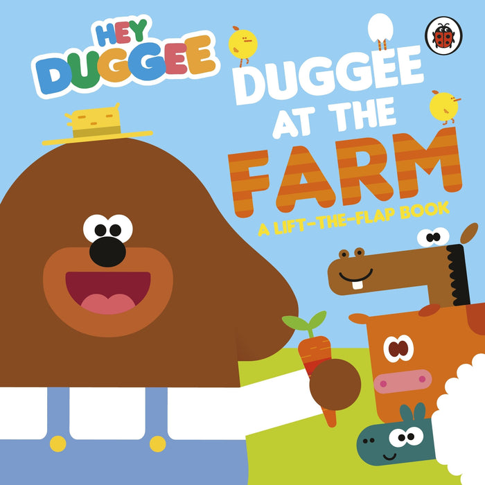 BBC Hey Duggee Duggee at the Farm A Lift-the-Flap Book. by Hey Duggee - Board Book cover