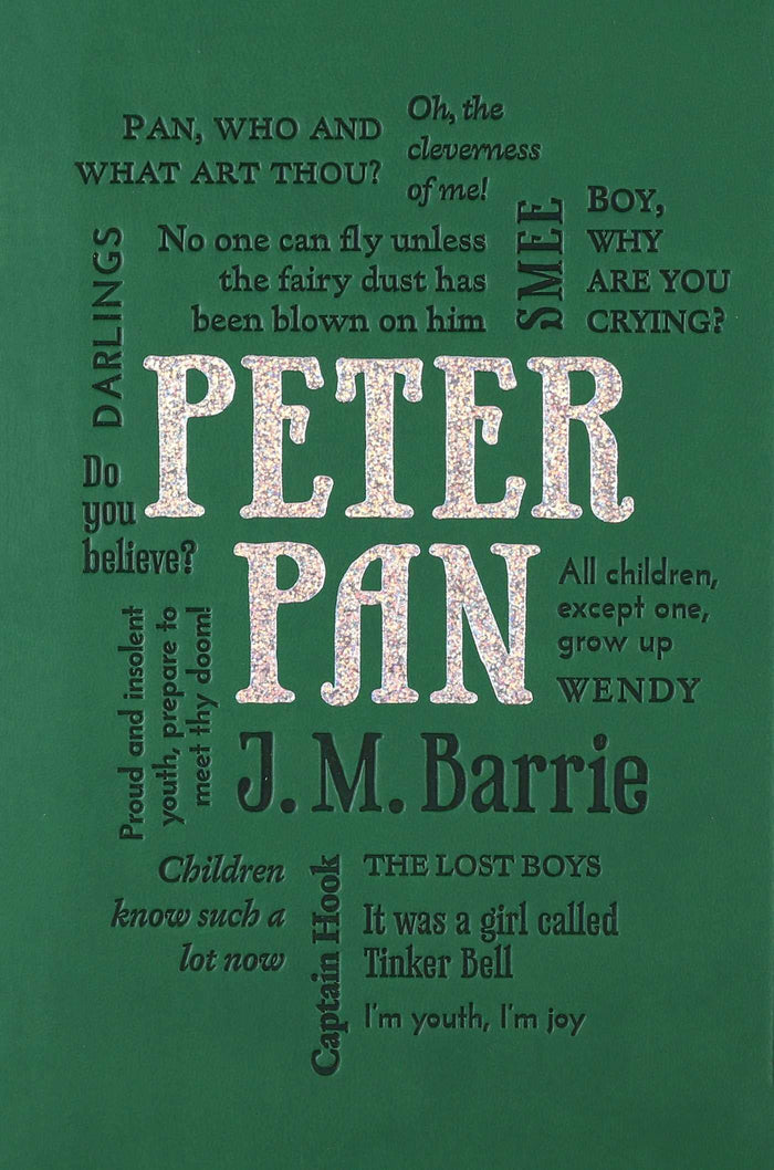 Peter Pan (Word Cloud Classics) by J. M. Barrie - Paperback cover