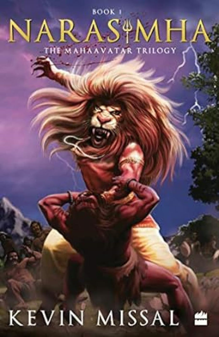 Narasimha: The Mahaavatar Trilogy Book 1 by Kevin Missal - Paperback cover