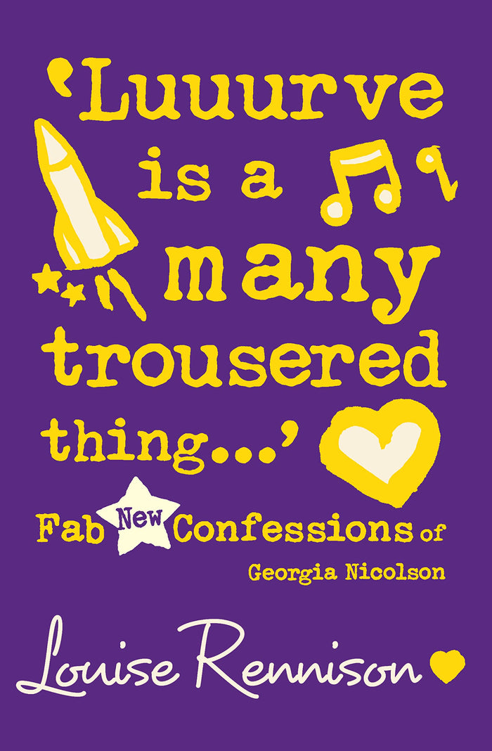 Luuurve Is a Many Trousered by Louise Rennison - Paperback cover