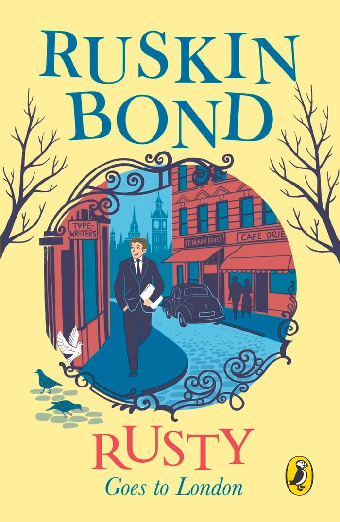 Rusty Goes To London by Ruskin Bond - Paperback cover