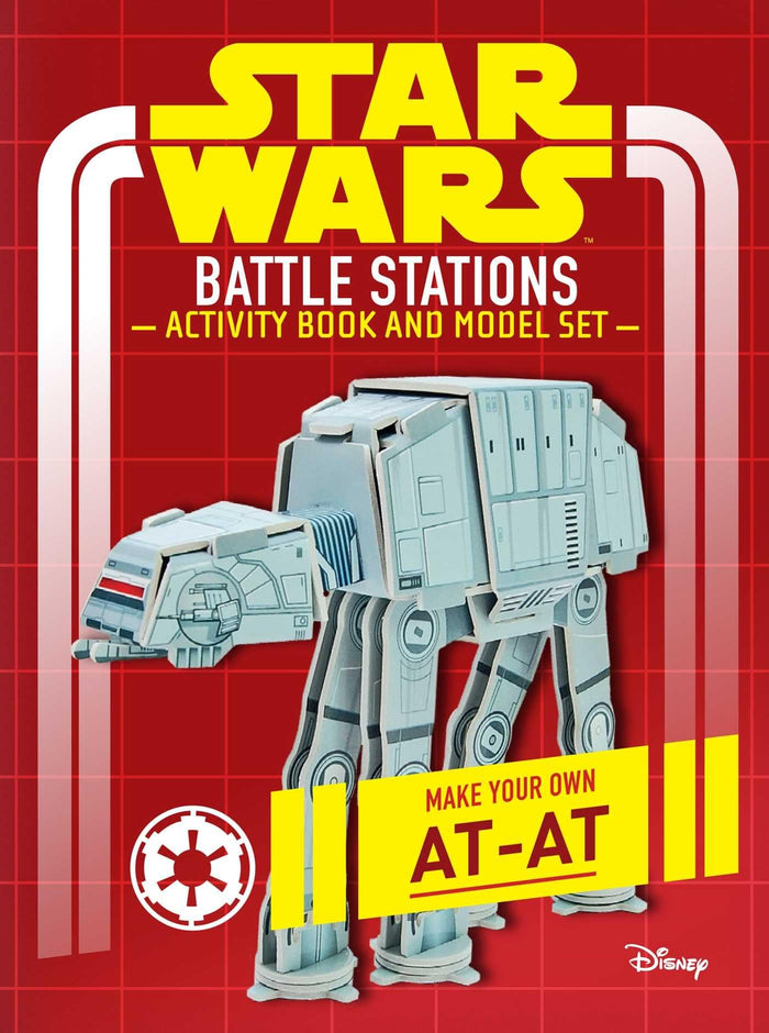 Star Wars: Battle Stations Activity Book and Model: Make Your Own AT-AT by Insight Editions - Hardcover cover