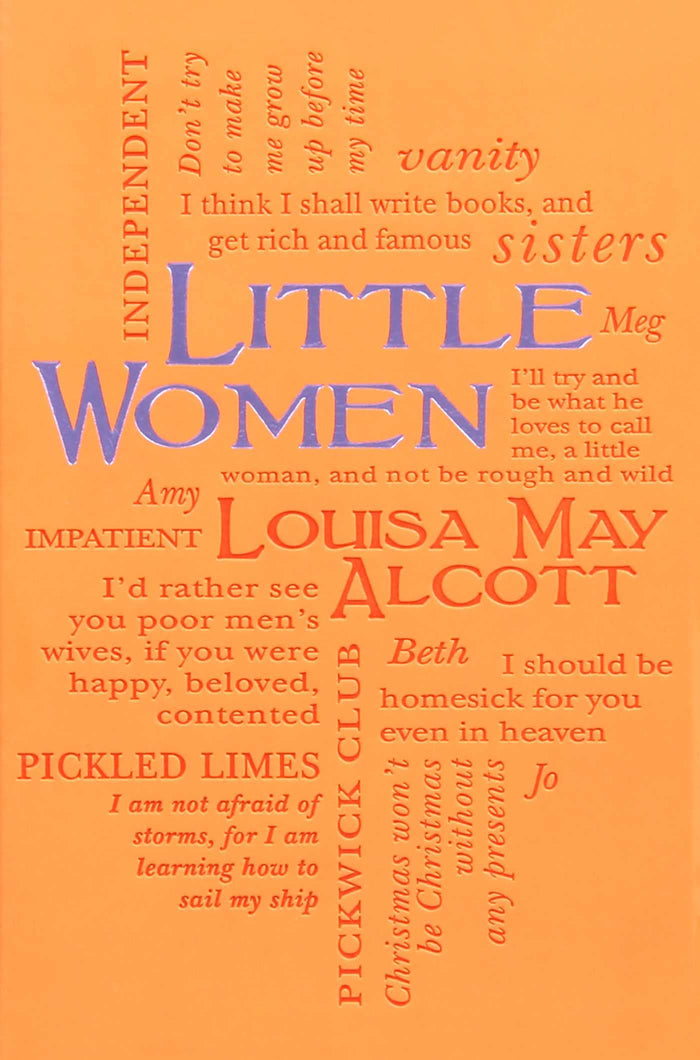 Little Women (Word Cloud Classics) by Louisa May Alcott - Paperback cover