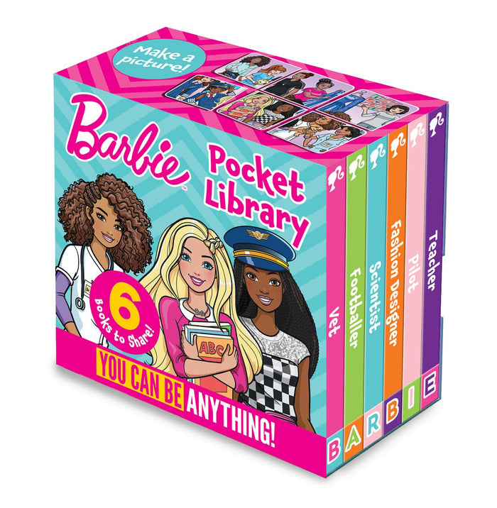 Farshore Barbie Pocket Library. by Barbie - Board Book cover