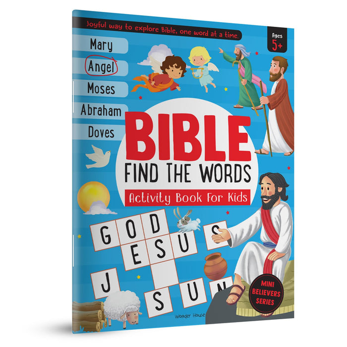Bible Find the Words Activity Book for Kids by Wonder House Books - Paperback cover
