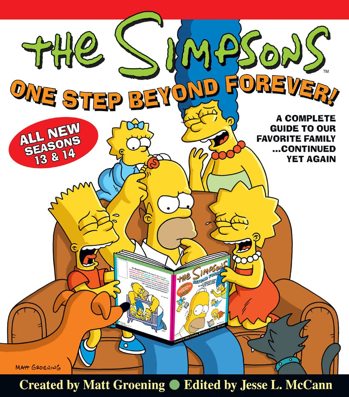 Simpsons One Step Beyond Forever!: A Complete Guide to Our Favorite Family - Continued Yet Again by Matt Groening - Paperback cover